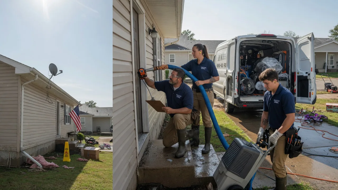 Ceiling Water Damage Restoration in Villa Ridge, MO near me
